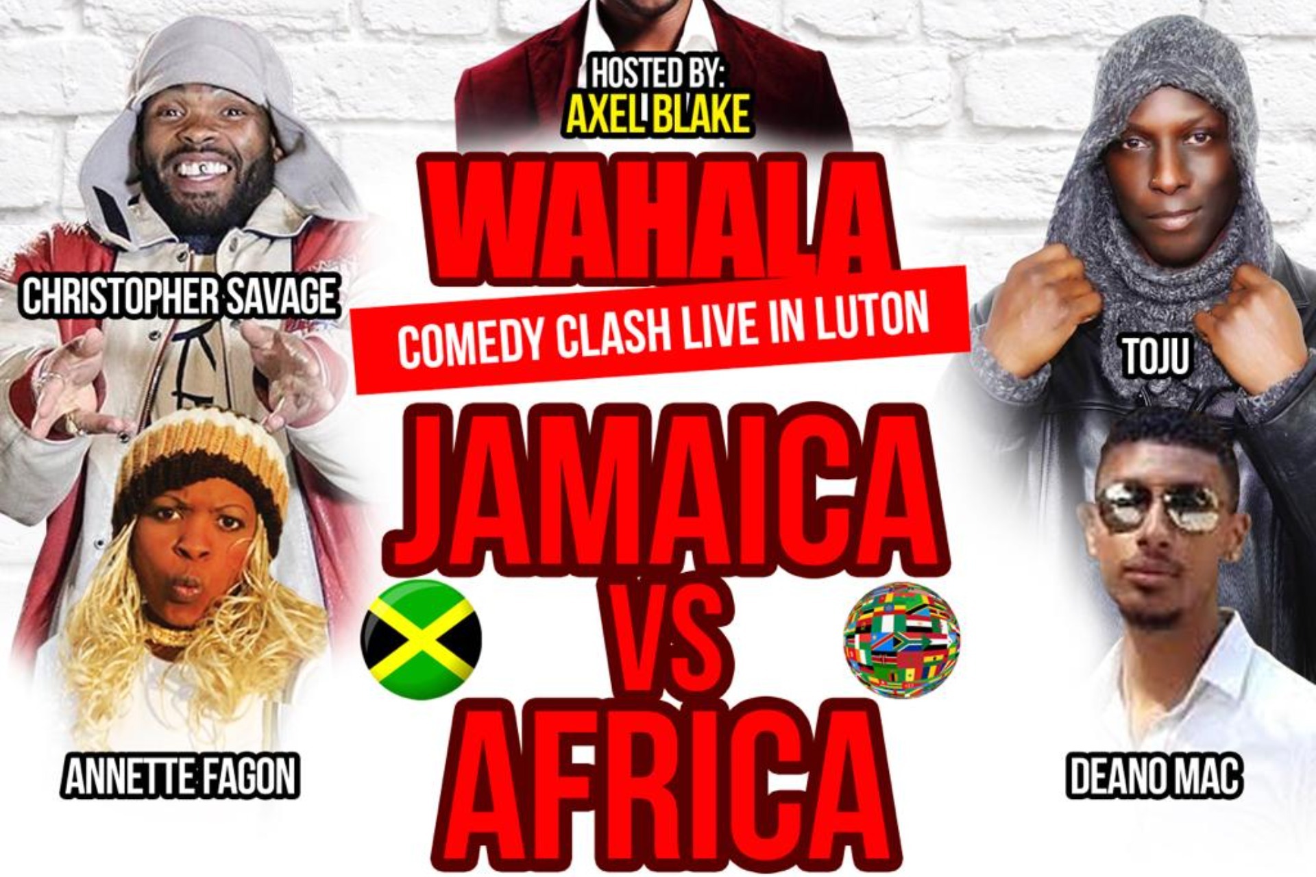 Wahala Comedy Clash: Jamaica Vs Africa