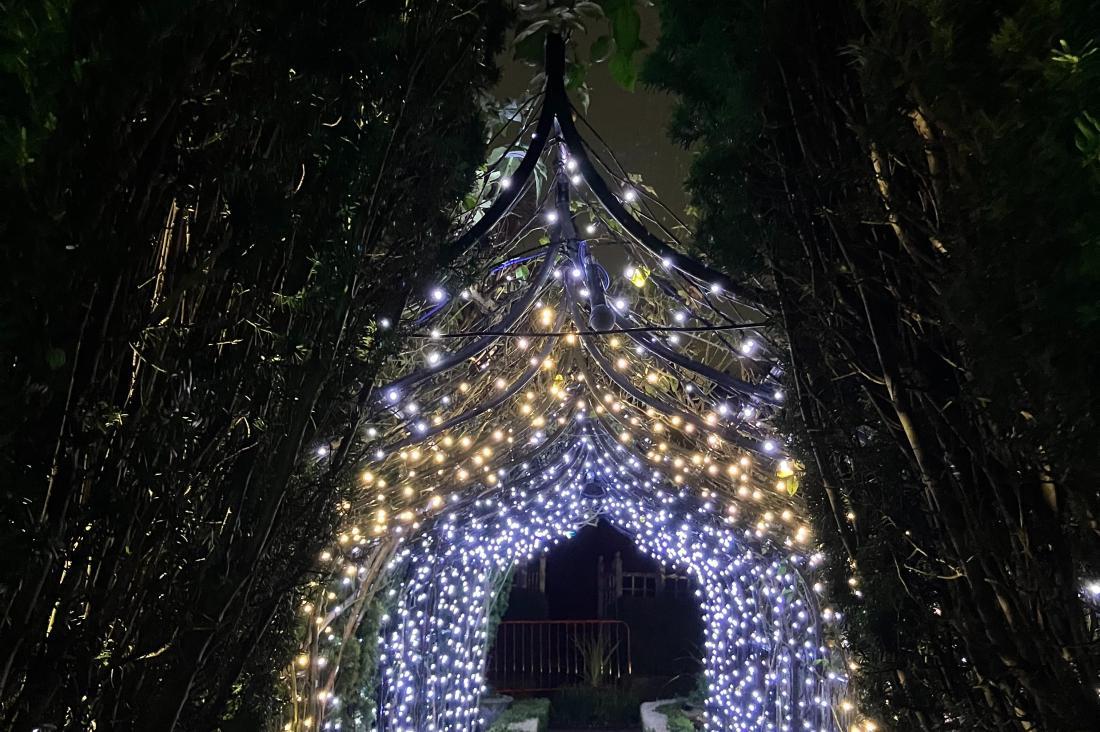 Stockwood Illuminated Lit Up Trail with Light Arch