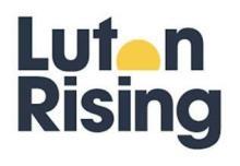 Luton Rising Logo